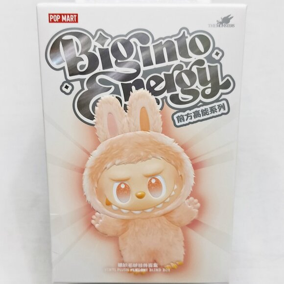 POP MART Labubu The Monsters Big Into Energy BIE - Hope - AUTHENTIC Blue Tie Dye - Picture 2 of 8